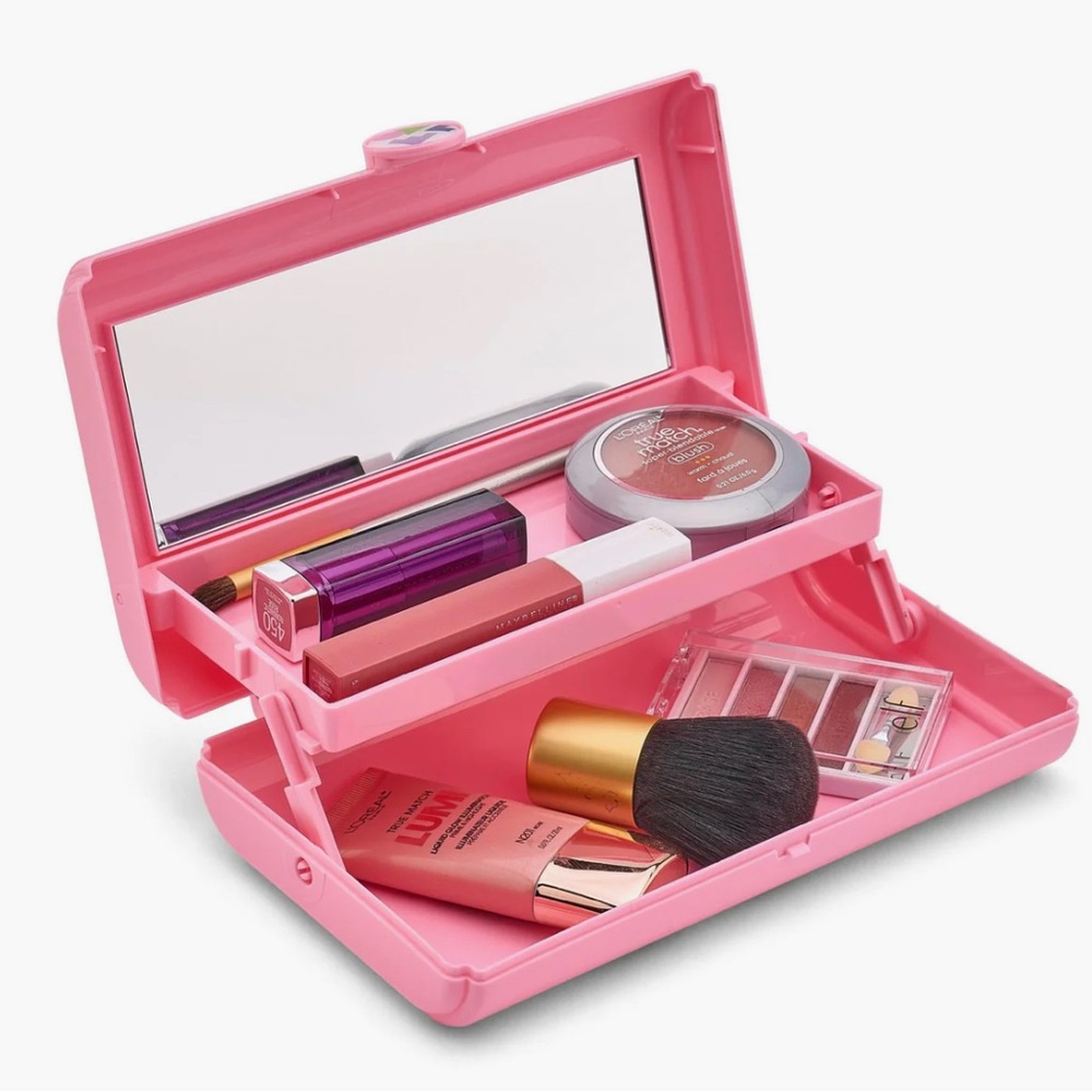 Caboodles Pink Take It Tote Cosmetics Organizer